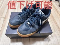 NIKE AIR FORCE 1 ネイビー ガムソールのサムネイル
