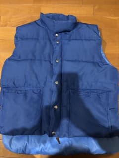 VTG Viking ベスト ブルー パファーグース ダウンのサムネイル
