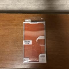 iPhone 15 専用 オレンジ手帳型ケースのサムネイル