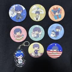 そらるファミリーマートコラボ缶バッジ8個セット キーホルダー付き