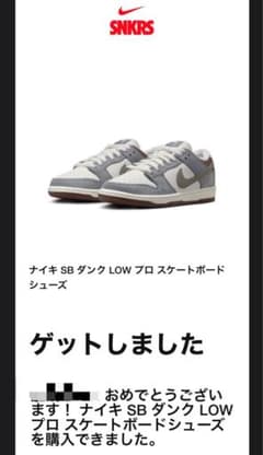 Nikedunklowsbナイキダンク堀米雄斗wolfgreyのサムネイル