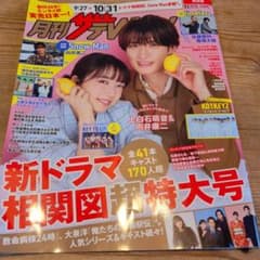 月刊ザテレビジョン 11月号 切り抜きのサムネイル