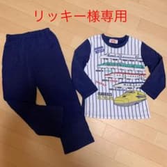 早い者勝ち！120 リバーシブルアウター＆パジャマのサムネイル