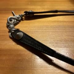 本人期 ナンバーナイン レザー ウォレットチェーン スタッズ付 - メルカリ