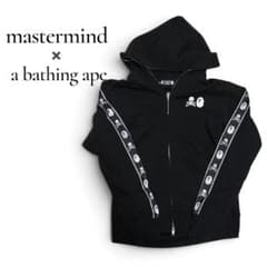 BAPE × mastermind JAPAN フーディー　パーカー　ジップ