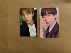 BTS JIN ジン トレカ 2枚セットのサムネイル