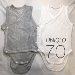 ユニクロ 肌着 ロンパース　前開きタイプのサムネイル