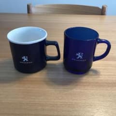 マグカップ　ガラスカップ　プジョー　PEUGEOTのサムネイル