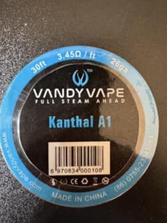 VANDY VAPE Kanthal A1 26ga ワイヤーのサムネイル