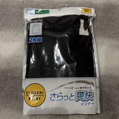 CLOSSHI さらっと爽快 インナー 丸首スリーブレス M 2枚組のサムネイル