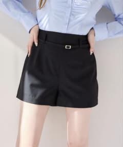 oneafteranotherNICECLAUP ベルト付きショートパンツ