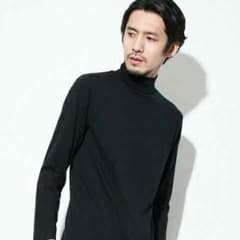 YU様専用　STUDIOUS購入 wkj ハイネック長袖tシャツ　BLACKのサムネイル