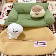 문구 티슈 케이스 2 점 세트