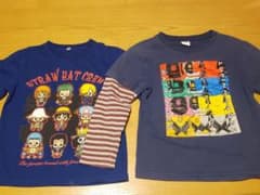 男の子120cmTシャツ2枚セットのサムネイル