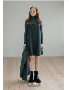 pois square poodle onepiece グレー M - メルカリ