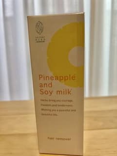 【新品未使用】パイナップル豆乳 脱毛クリームのサムネイル