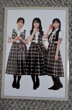 櫻坂46 Lonesome rabbit HMV限定生写真 松田 石森 佐藤のサムネイル