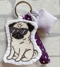 ハンドメイド 刺繍 シーズー ミニバッグ お散歩バッグ 犬 | Shop at