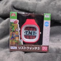 Minecraft ＴＮＴ リストウォッチ3 マイクラ腕時計 新品 箱無し
