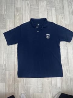 Stussy ポロシャツ ネイビー Sのサムネイル