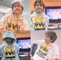 Nissy 西島隆弘 着用 パーカー フーディー  チャーリーブラウン ユニバ m96835223953_1.jpg?1651354566