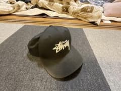 Stussy ブラック キャップのサムネイル