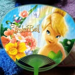 ☆非売品☆ディズニー　ティンカーベルうちわのサムネイル