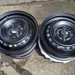 ホンダ NWGN 純正14インチ ホイールキャップ 鉄チンホイール付き 