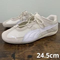 プーマ スピードキャット GO 24.5cm オフホワイト系 ウィメンズ 箱無し