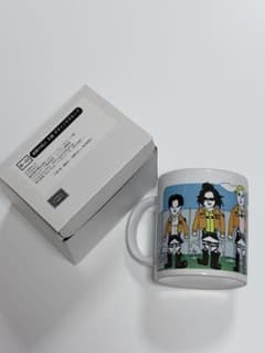 Attack Titan Prize B: Design Mug - Kuji Collection - Erwin, Levi, Hange
