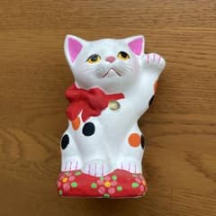 招き猫　津屋崎人形　土人形　原田半蔵 招き猫 津屋崎人形 土人形 原田半蔵 - メルカリ