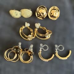 イヤリング イヤークリップ ノンホールピアス 5個セット