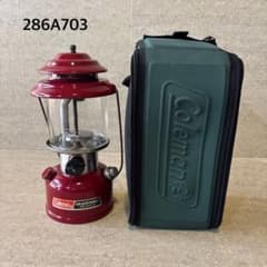 Coleman コールマン ランタン 286A703 赤 USA製 89年 3月 - メルカリ