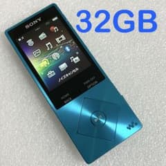 液晶 バッテリー良好】 ソニー ウォークマン NW-A16 32GB ブルー