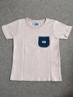 Lee ピンク Tシャツ デニムポケット付き　120㎝のサムネイル