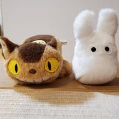 チビトトロ　ネコバス　ぬいぐるみ　セットのサムネイル