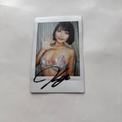 ドUP!! 今井夏帆 直筆サイン チェキ 水着 - メルカリ