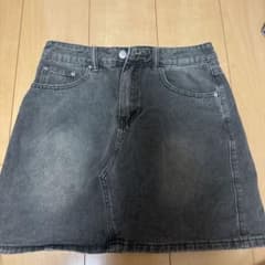 グレー デニム タイトスカートのサムネイル