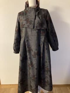 正絹 7マルキ花柄系本場大島紬リメイク、ワンピース - メルカリ