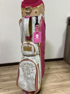 マークアンドロナ　MARK&LONA ピンク カモフラージュ ゴルフバッグのサムネイル
