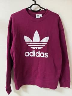 adidas トレフォイル スウェット L ボルドーのサムネイル