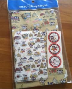 ディズニーシー 総柄 封筒セットのサムネイル