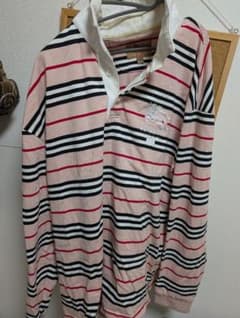 Supreme Burberry ラガーシャツ - メルカリ