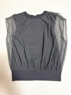 natural coutureドットチュールニットのサムネイル