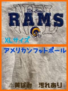 80’s 90’s アメリカ　古着　ラムス　RAMS アメフト　the gameのサムネイル