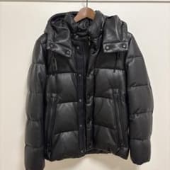NANO universe×NISHIKAWADOWNダウンジャケット 羊革