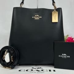 極美品】コーチ 91122 2way スモールタウンバケット ショルダーバッグ