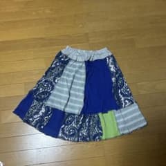 Funky Threadz パッチワークスカートのサムネイル