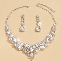 ブライダルアクセサリー ネックレス ピアス セットのサムネイル
