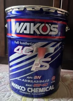 ワコーズ　WAKO'S ペール缶 20Ｌ　4CT -S 5W40 送料込みのサムネイル